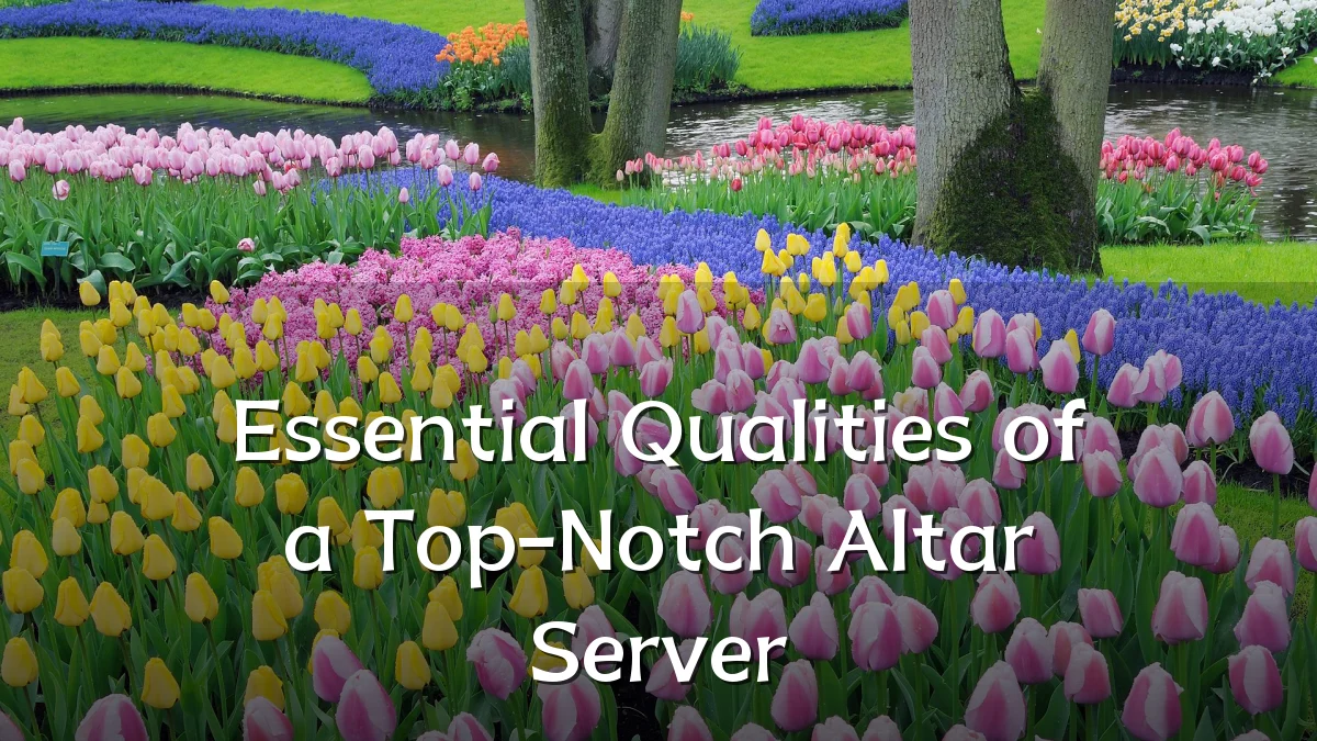 Essential Qualities of a Top-Notch Altar Server