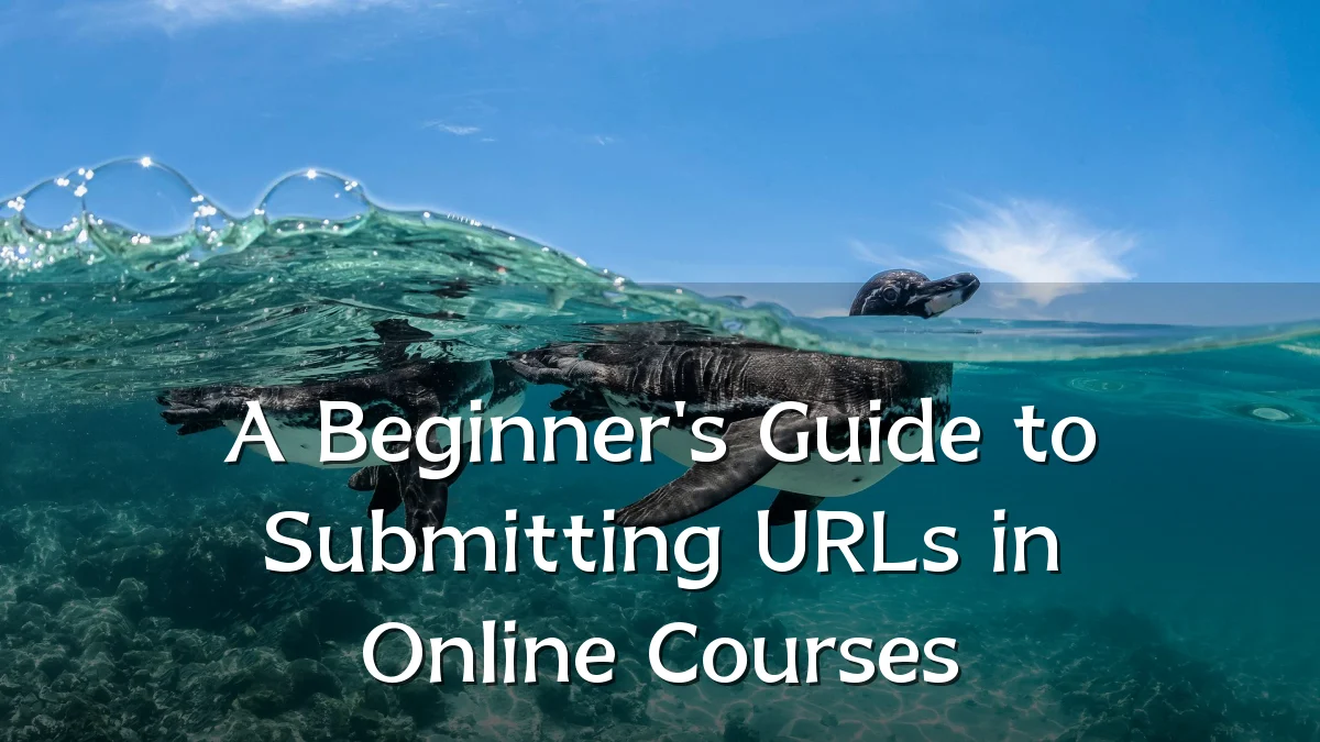 A Beginner's Guide to Submitting URLs in Online Courses