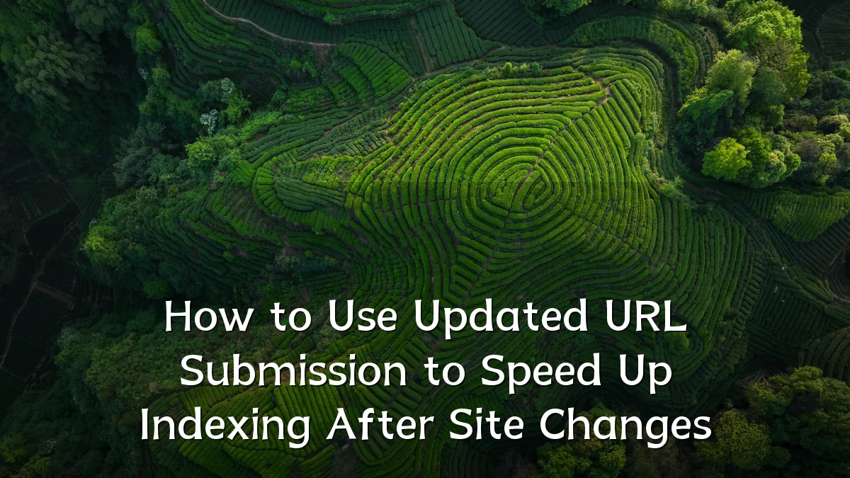 How to Use Updated URL Submission to Speed Up Indexing After Site Changes