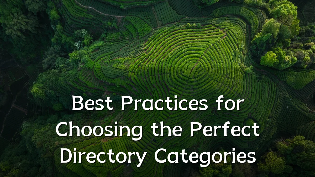 Best Practices for Choosing the Perfect Directory Categories
