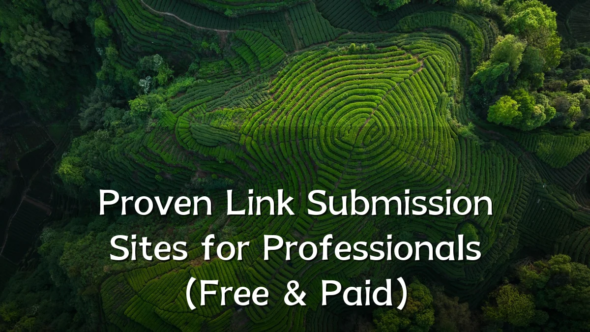 Proven Link Submission Sites for Professionals (Free & Paid)